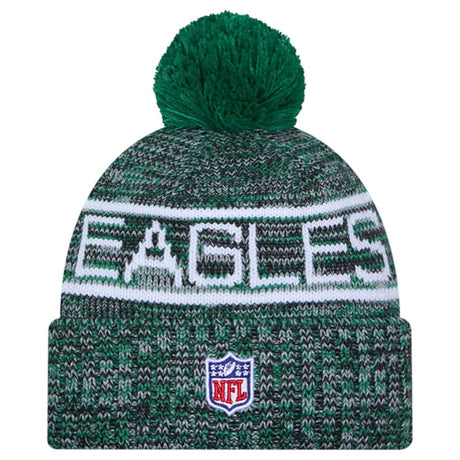 New Era NFL 25 Eagles Bobble Hat Green