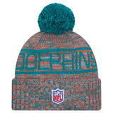 New Era NFL 25 Dolphins Bobble Hat Green