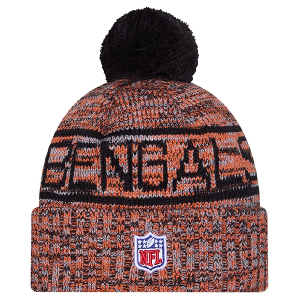 New Era NFL 25 Bengals Bobble Hat Orange
