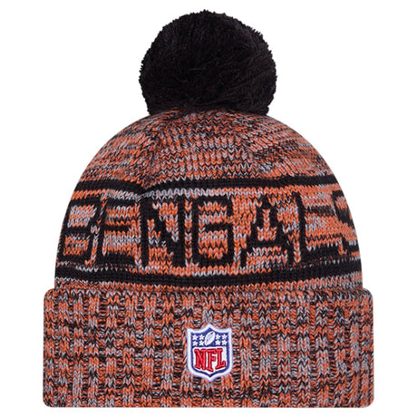 New Era NFL 25 Bengals Bobble Hat Orange