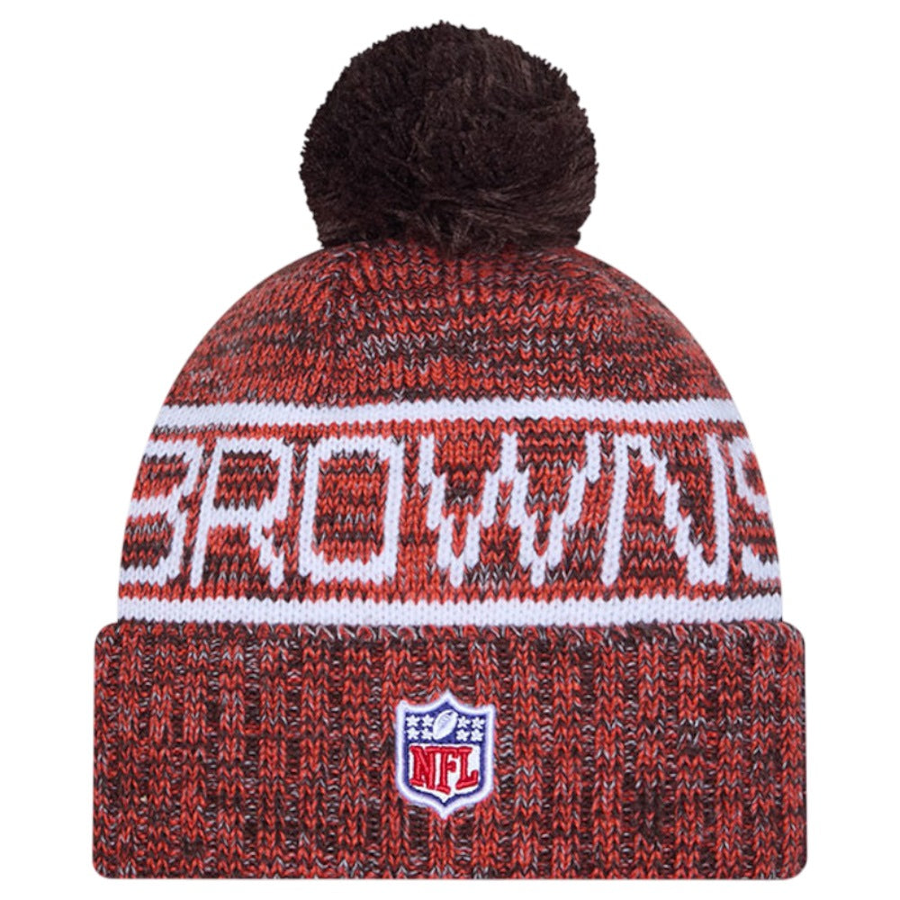 New Era NFL 25 Browns Bobble Hat Orange