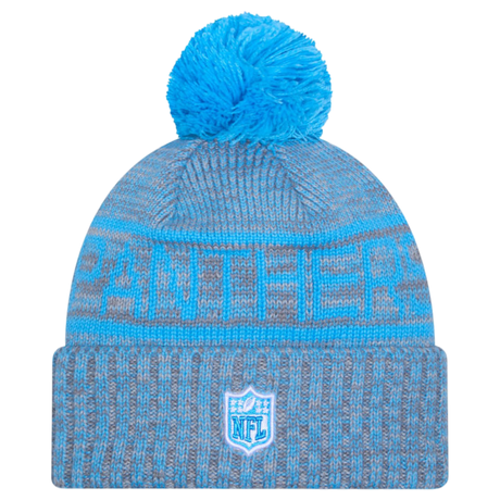 New Era NFL 25 Panthers Bobble Hat Blue