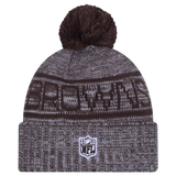 New Era NFL 25 Browns Bobble Hat Brown