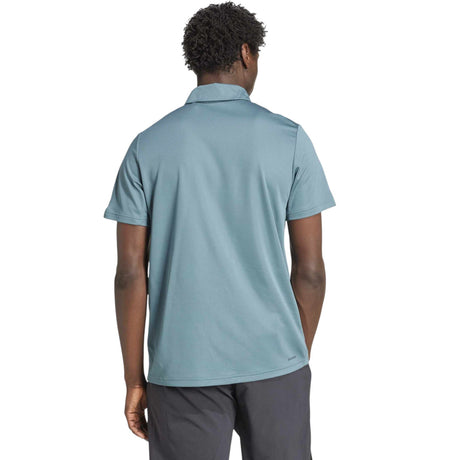 adidas Train Essentials Mens Short-Sleeved Polo Shirt