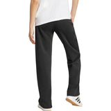adidas Open Hem Womens Mid-Rise Fleece Training Pant Model Back View