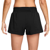 Nike One Swoosh Womens Dri-FIT Mid-Rise Loose 3" Brief-Lined Running Shorts