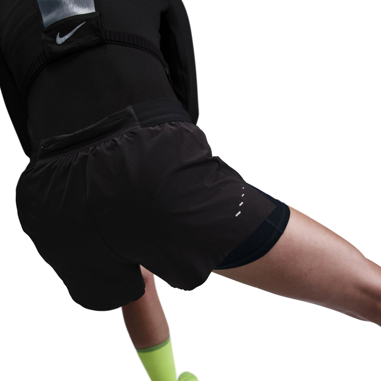 Nike Swift Womens Dri-FIT Mid-Rise 2-in-1 Running Shorts