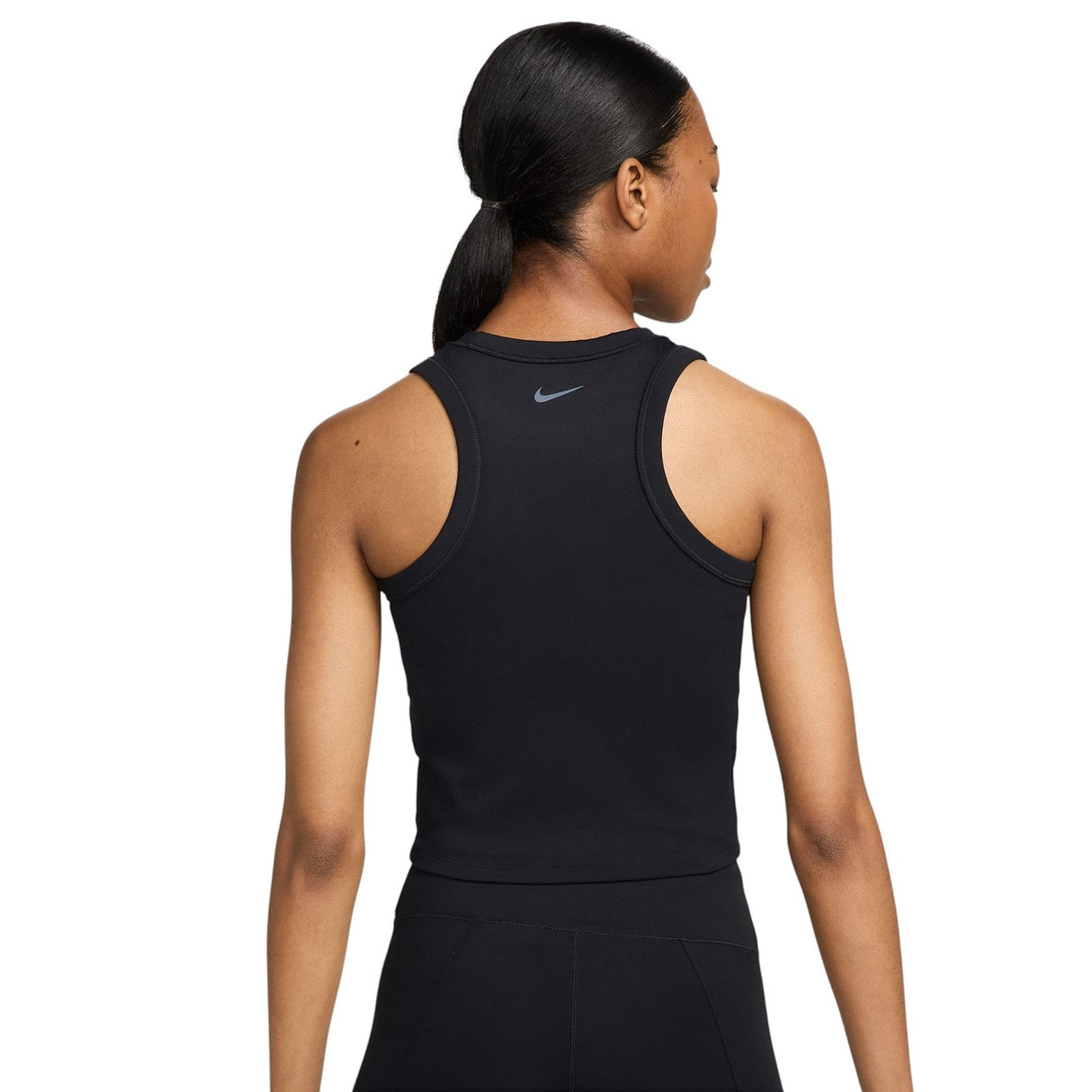 Nike One Fitted Womens Dri-FIT Cropped Tank Top