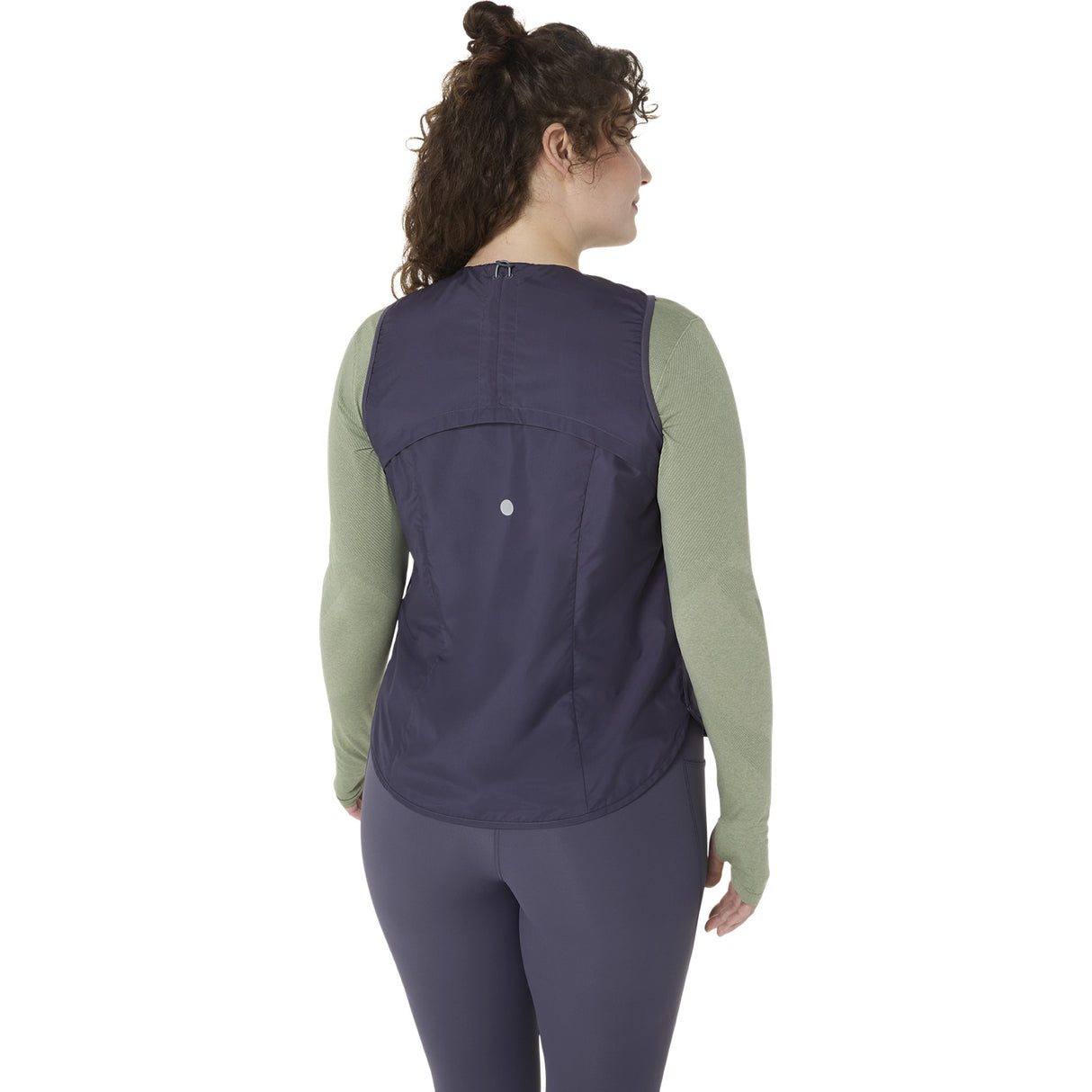 Asics Nagino Run Padded Women Gilet Navy