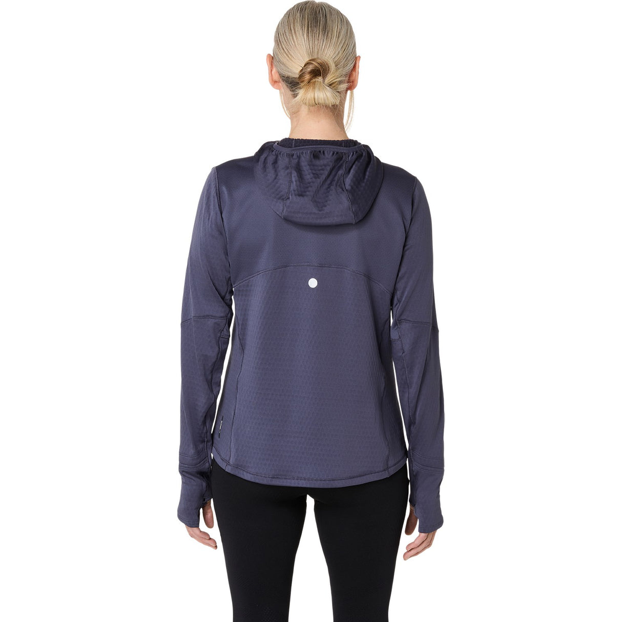 Asics Road Winter Womens LS Hoodie Navy