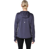 Asics Road Winter Womens LS Hoodie Navy