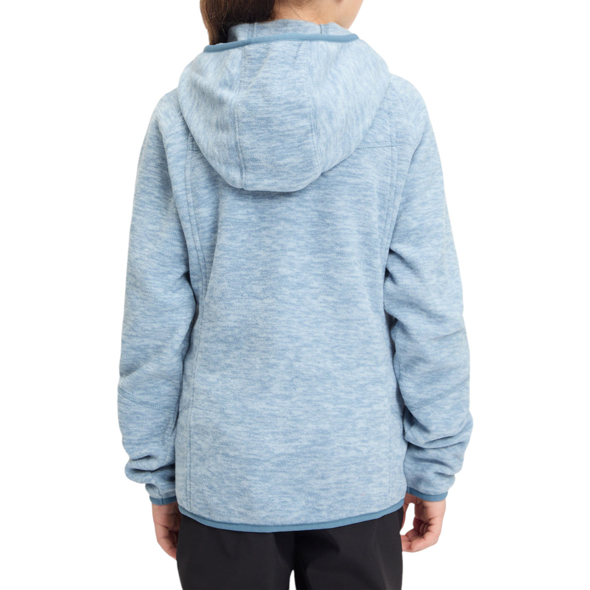 McKinley Choco Full Zip Girls Hooded Fleece - Back