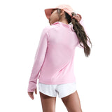 Nike Girls Dri-FIT Long-Sleeve Half-Zip Top