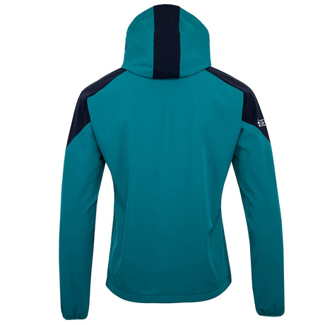 Macron Connacht Rugby 2025/26 Kids Softshell Training Jacket Back View