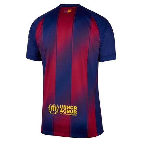 Nike FC Barcelona 2025/26 Stadium Home Mens Dri-FIT Soccer Replica Jersey