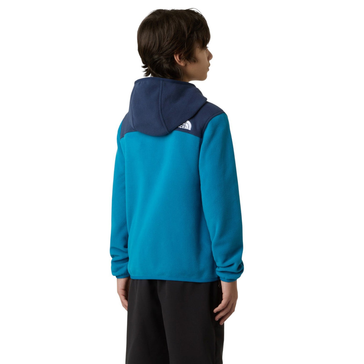 The North Face Glacier Logo Kids Full-Zip Hooded Fleece