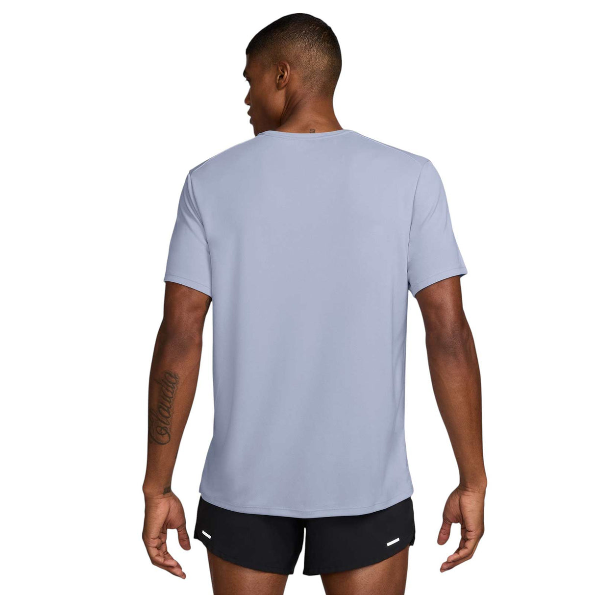 Nike Miler Mens Dri-FIT UV Short-Sleeve Running Top