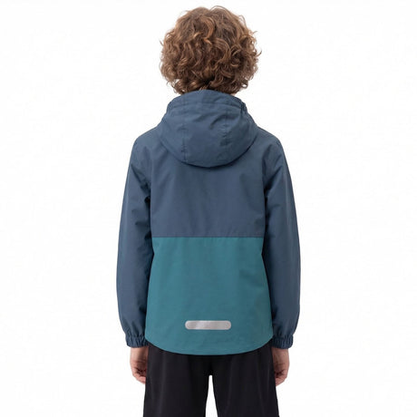 Portwest Delphi Boys Rain Jacket Blue