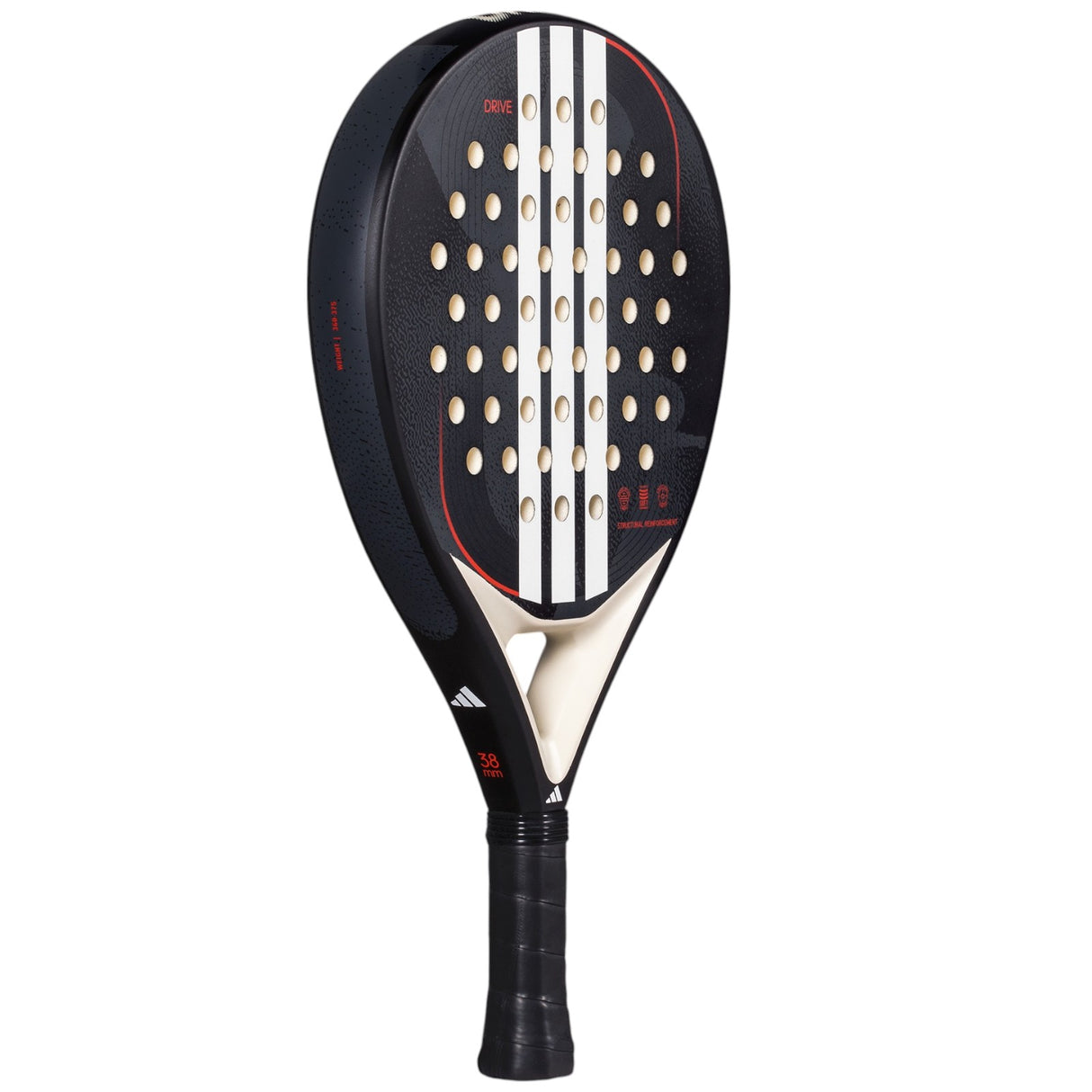 adidas Drive 3.4 2025 Padel Racket Side View 