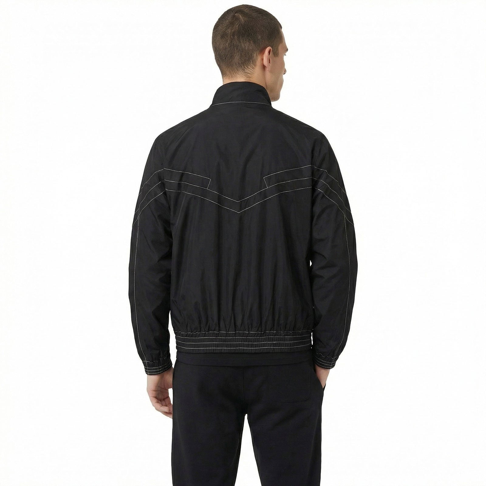 Umbro Mens Relaxed Boxy-Fit Full-Zip Track Jacket
