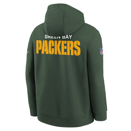 Nike Packers Fleece Kids Hoodie Green