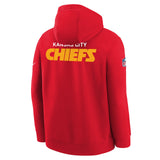 Nike Chiefs Fleece Kids Hoodie Red
