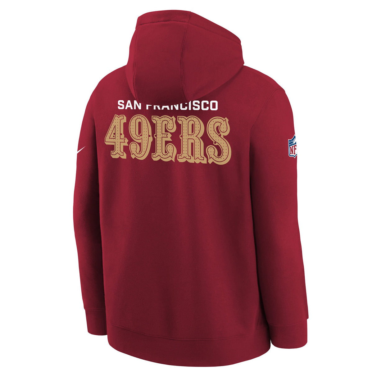 Nike 49ers Fleece Kids Hoodie Red