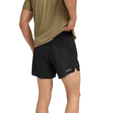 HOKA Glide Mens 5 Short w Brief Black