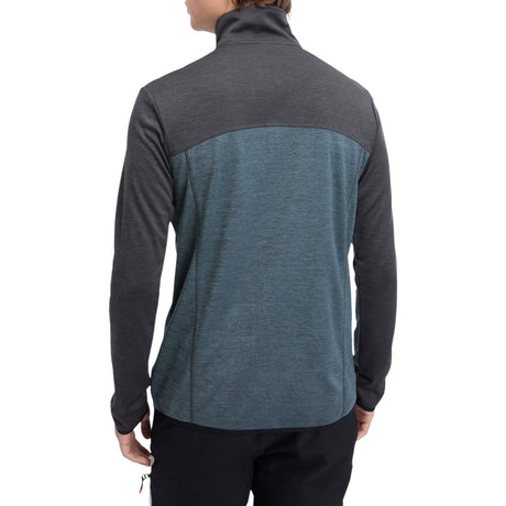 Mckinley Mens Blake III Melange Half Zip Top