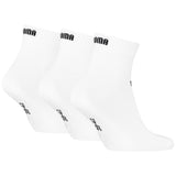 Puma Elements Adults Quarter Socks 3 Pack