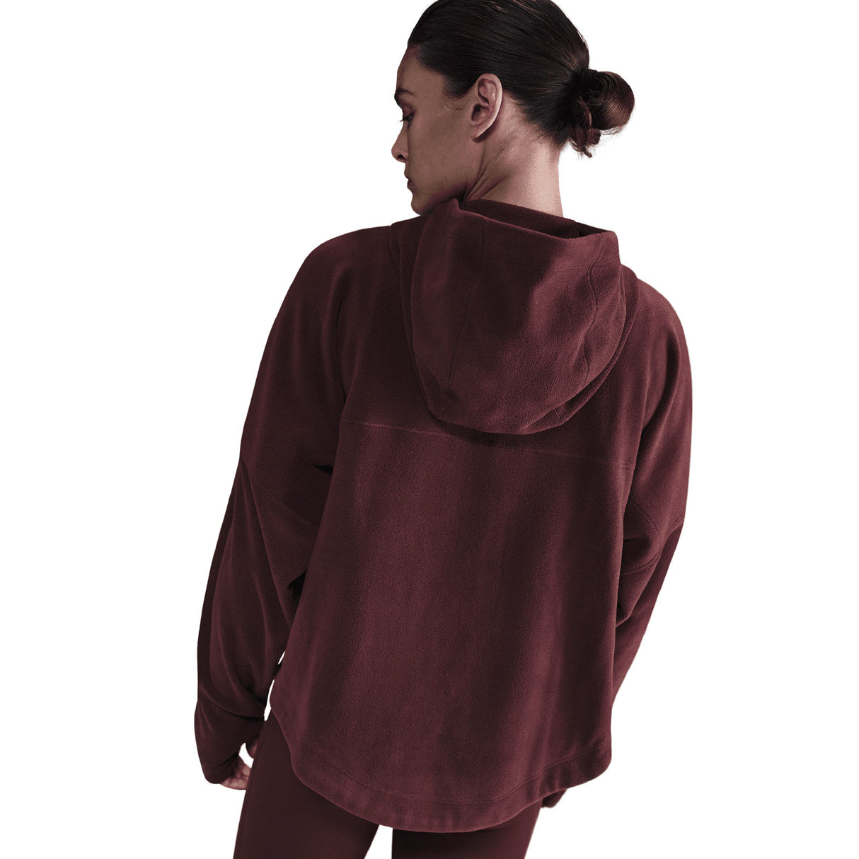 Nike Wmns ONE TF FZ TOP POLAR Maroon