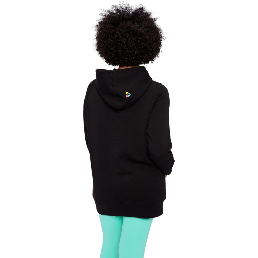 Peachylean Relaxed-Fit Oversized Womens Logo Hoodie