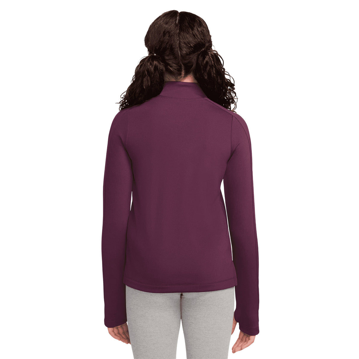 Nike Girls Dri-FIT Long-Sleeve Half-Zip Top