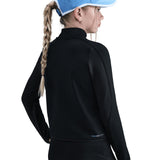 Nike Pro Kids (Girls) Therma-FIT Half-Zip Long-Sleeve Top