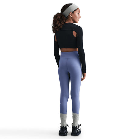 Nike Girls DF ONE TIGHT AOP Blue