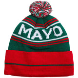 USSI Mayo GAA Football Bobble Beanie Hat Back View