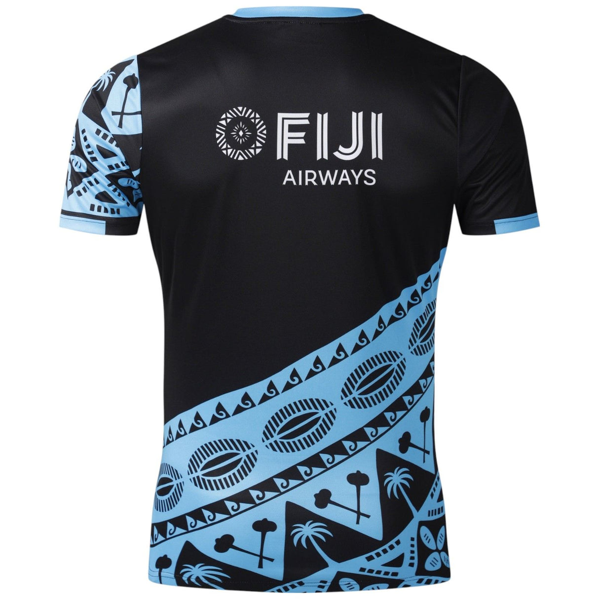 Umbro Fiji 15s Rugby 2025/26 Short Sleeved Pre-Match Top Back View