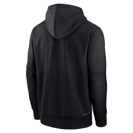 Nike New York Mets 2025 Authentic Classic Pullover Hoodie - Back