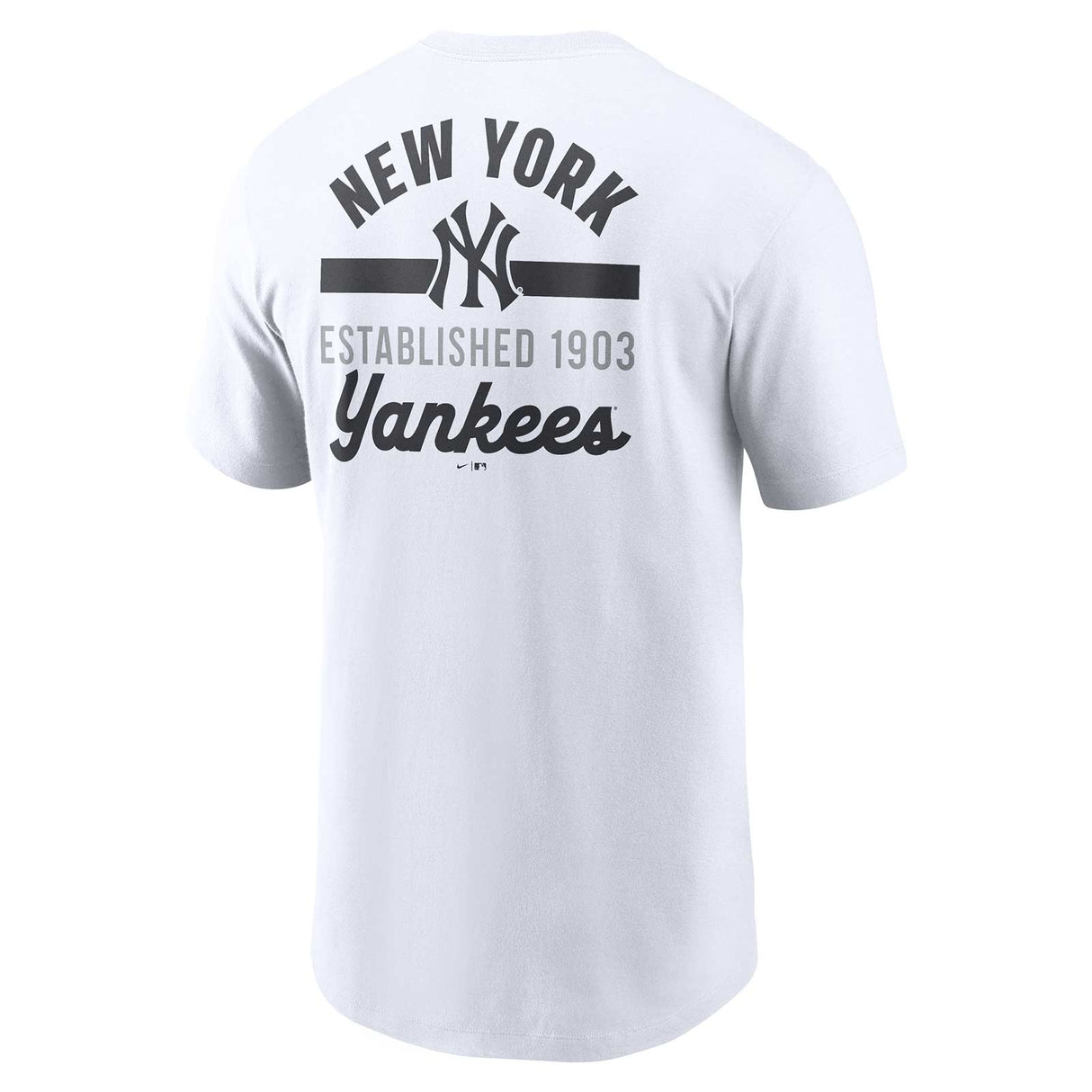 Nike New York Yankees 2-Hit Cotton T-Shirt - Back