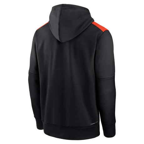 Nike San Francisco Giants 2025 Authentic Classic Pullover Hoodie - Back