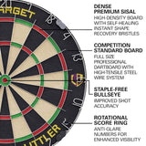 Target Darts Luke Littler 'The Nuke' Dartboard Cabinet Set
