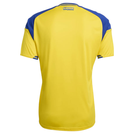 adidas Sweden Football World Cup 2026 Adults Home Jersey
