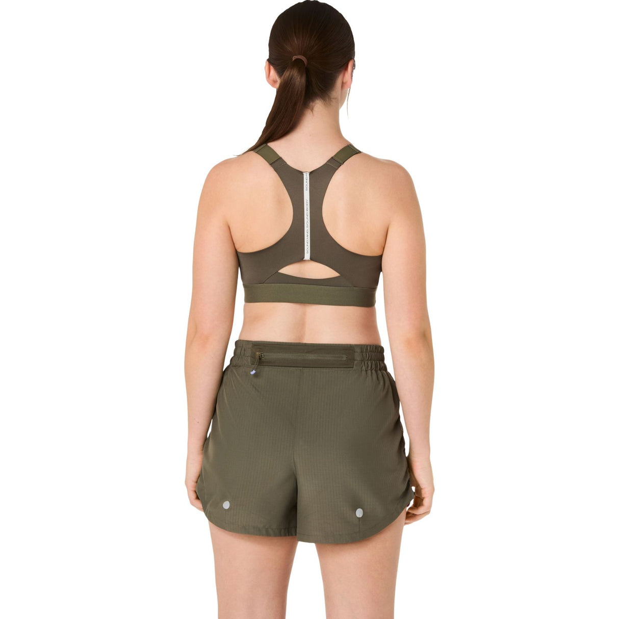 Asics ROAD COMBINATION Womens Zip Sports Bra