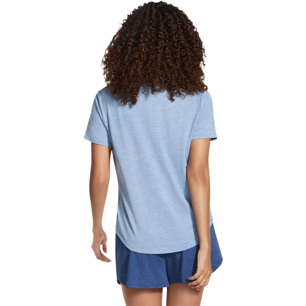 SKECHERS WMS GO DRI SWIFT TEE NAVY
