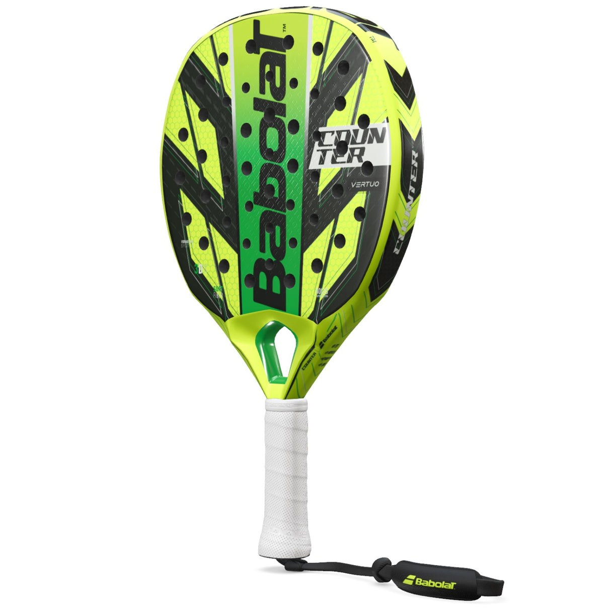 Babolat Counter Verturo Padel Racket Front Side View 