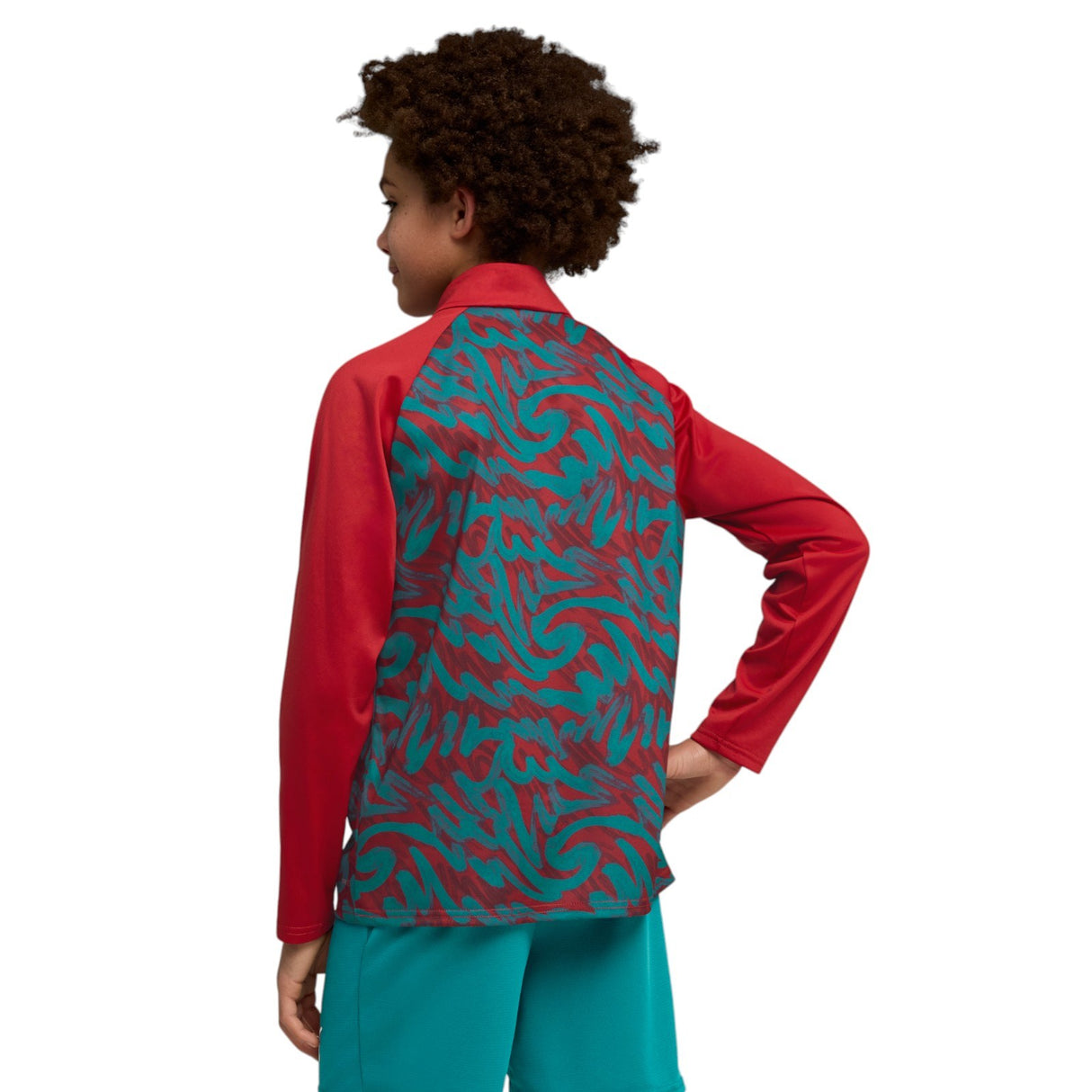 Puma Portugal Football World Cup 2026 Kids Warmup Half-Zip