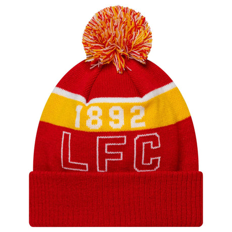 New Era Liverpool FC Sport Red Cuff Knit Kids Beanie