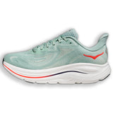 HOKA CLIFTON 10 WIDE MENS GREEN