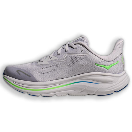 HOKA CLIFTON 10 BIG KIDS GREY