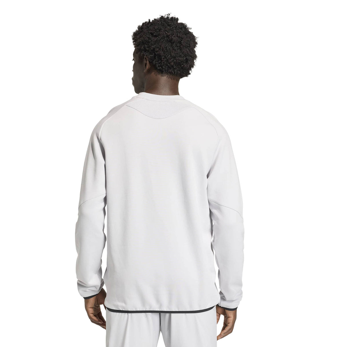 adidas TIRO Travel Mens Regular-Fit Crewneck Sweatshirt